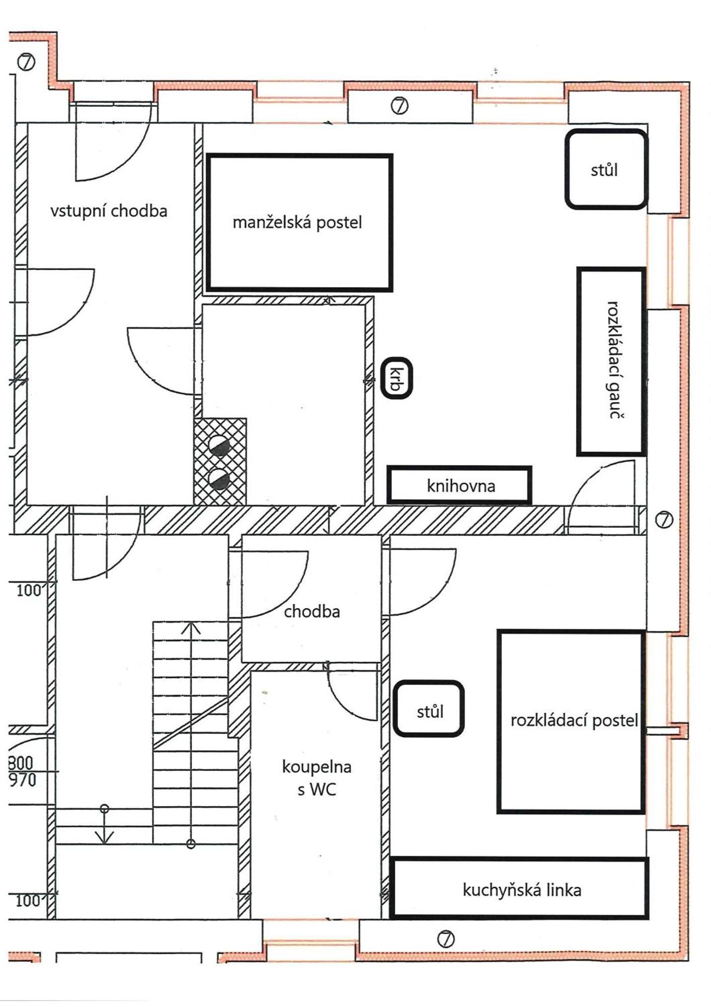 Apartmán Pod Dubem Jeseník Exteriér fotografie